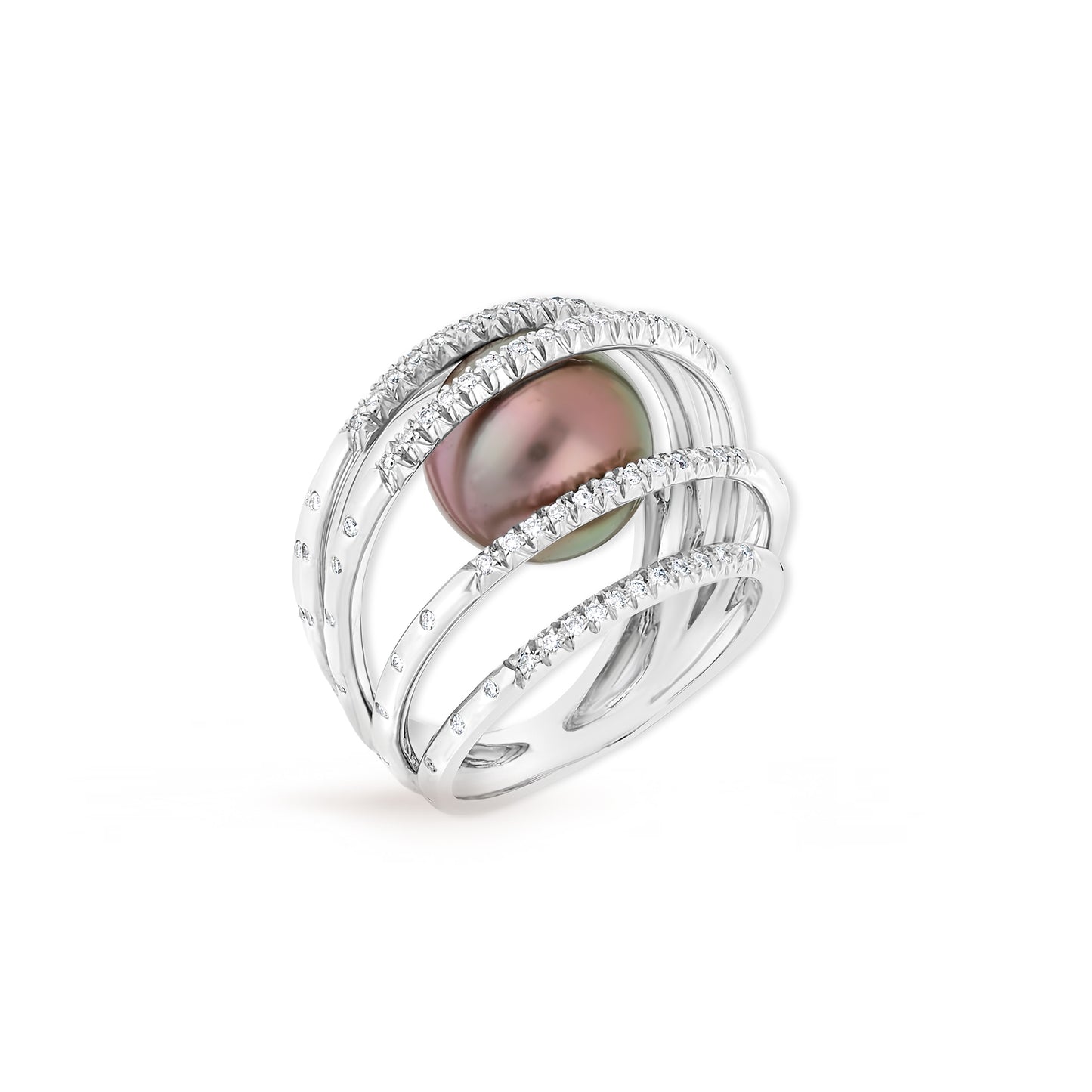 BAGUE CAGE PERLE