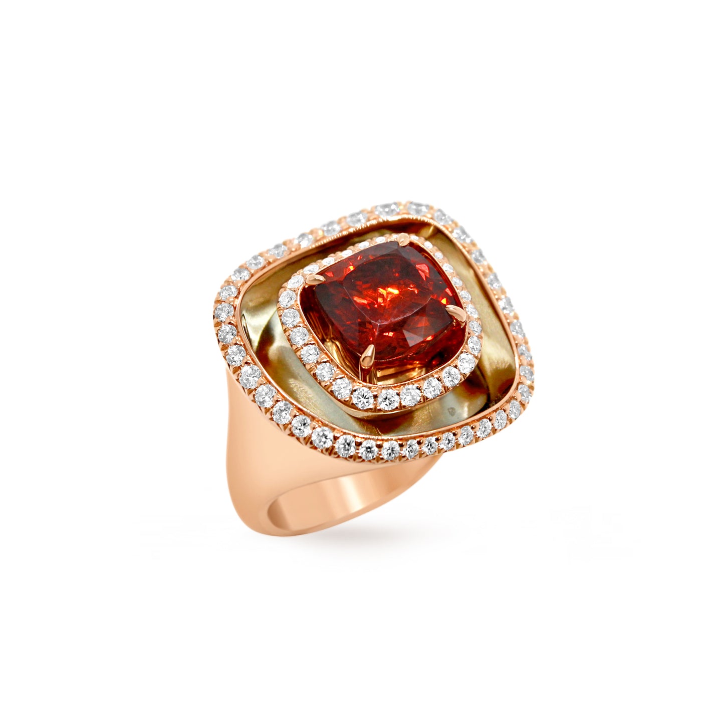 SMALL TITANE LAGON RING