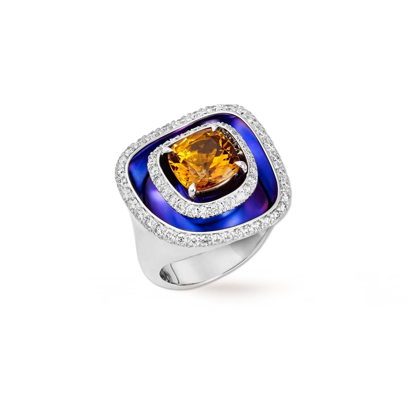 SMALL TITANE LAGON RING
