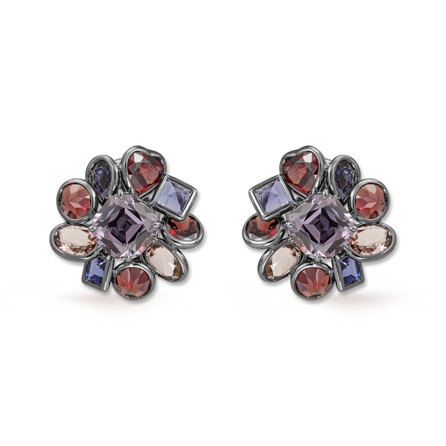 BOUCLES D'OREILLES À LA FOLIE RED VELVET