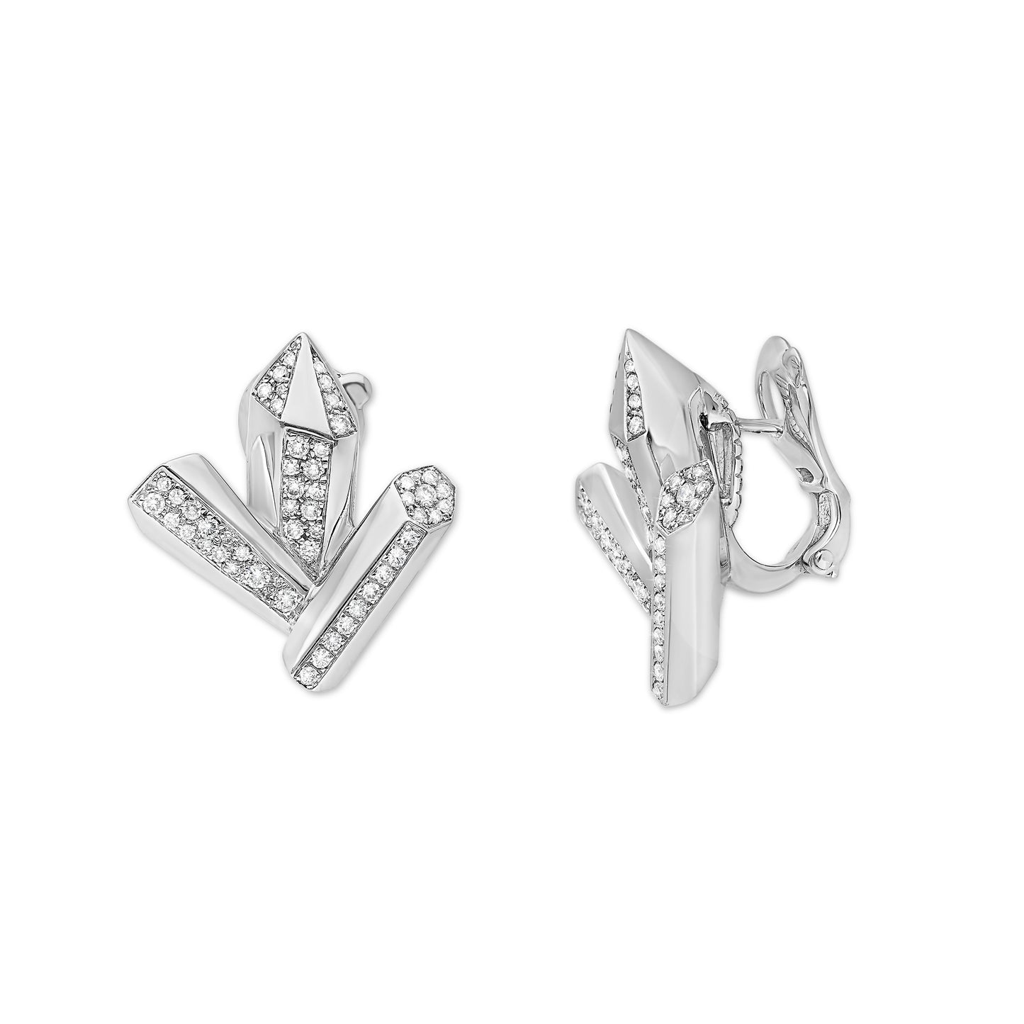 BOUCLES D'OREILLES CRISTAL LARGE