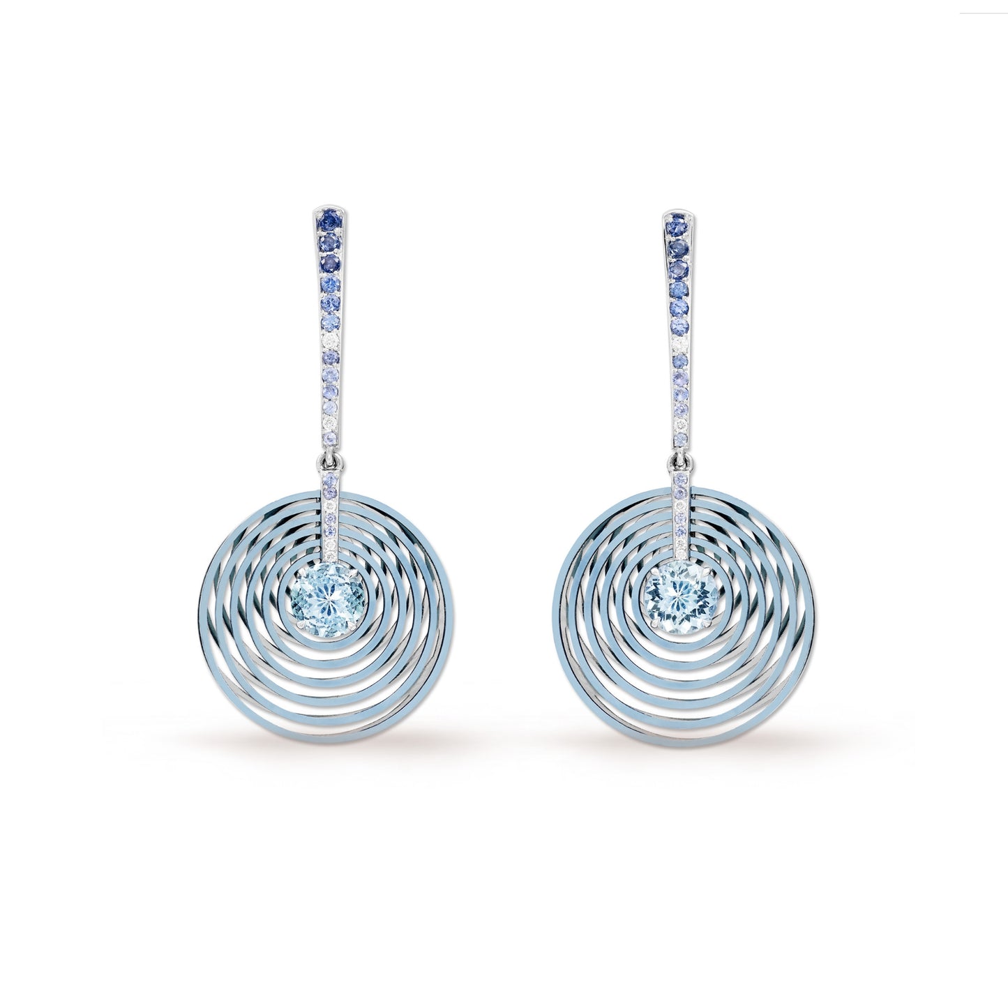 BOUCLES D'OREILLES TITANE ONDINE