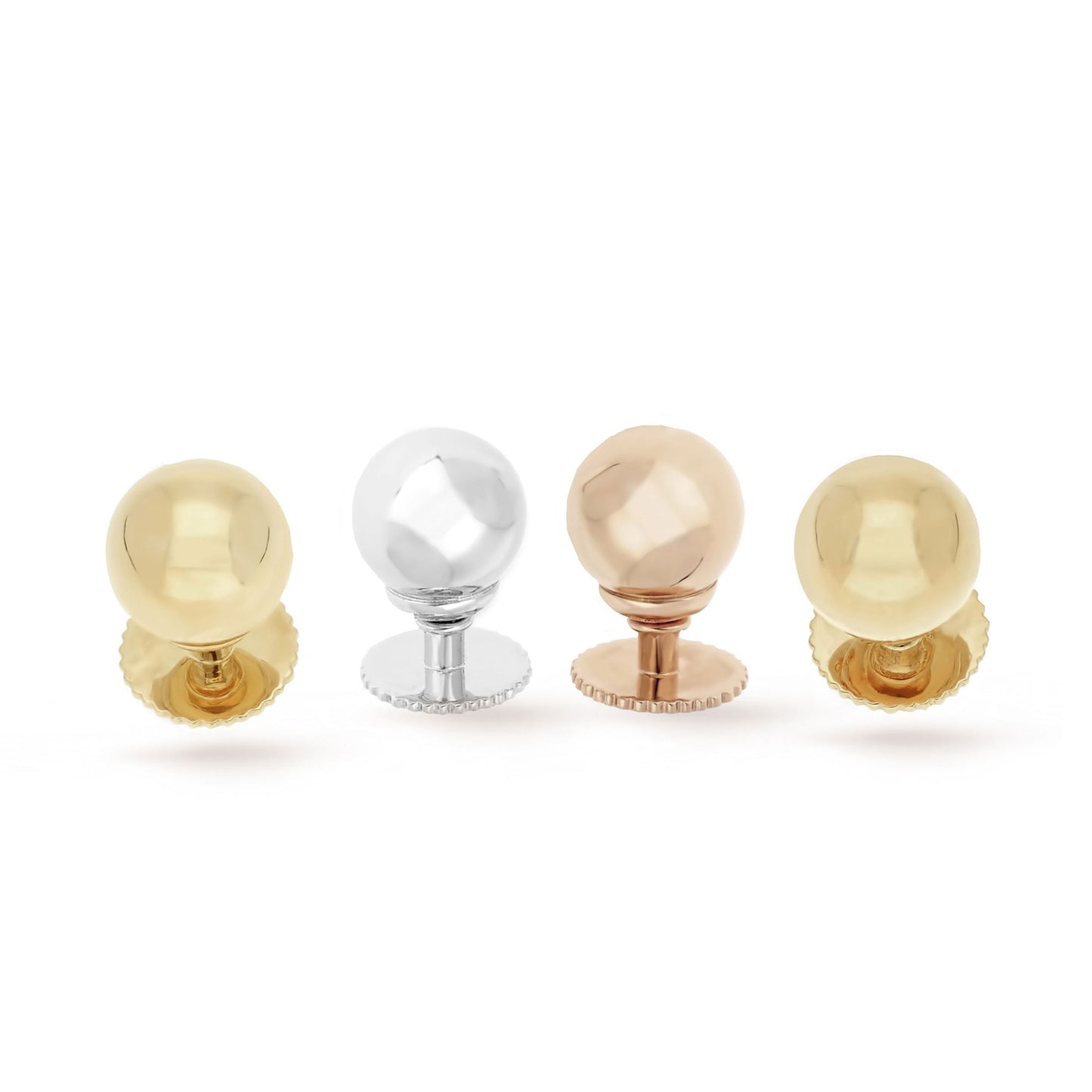 BOUTONS DE PLASTRON 4 OR