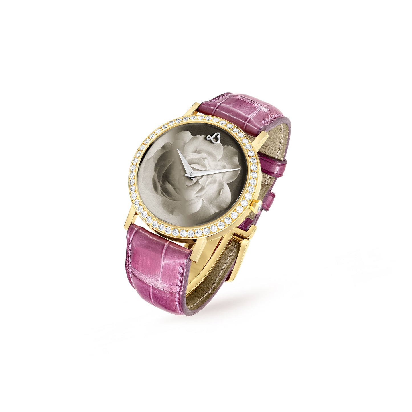 MONTRE DAGUERRÉOTYPE ROSE