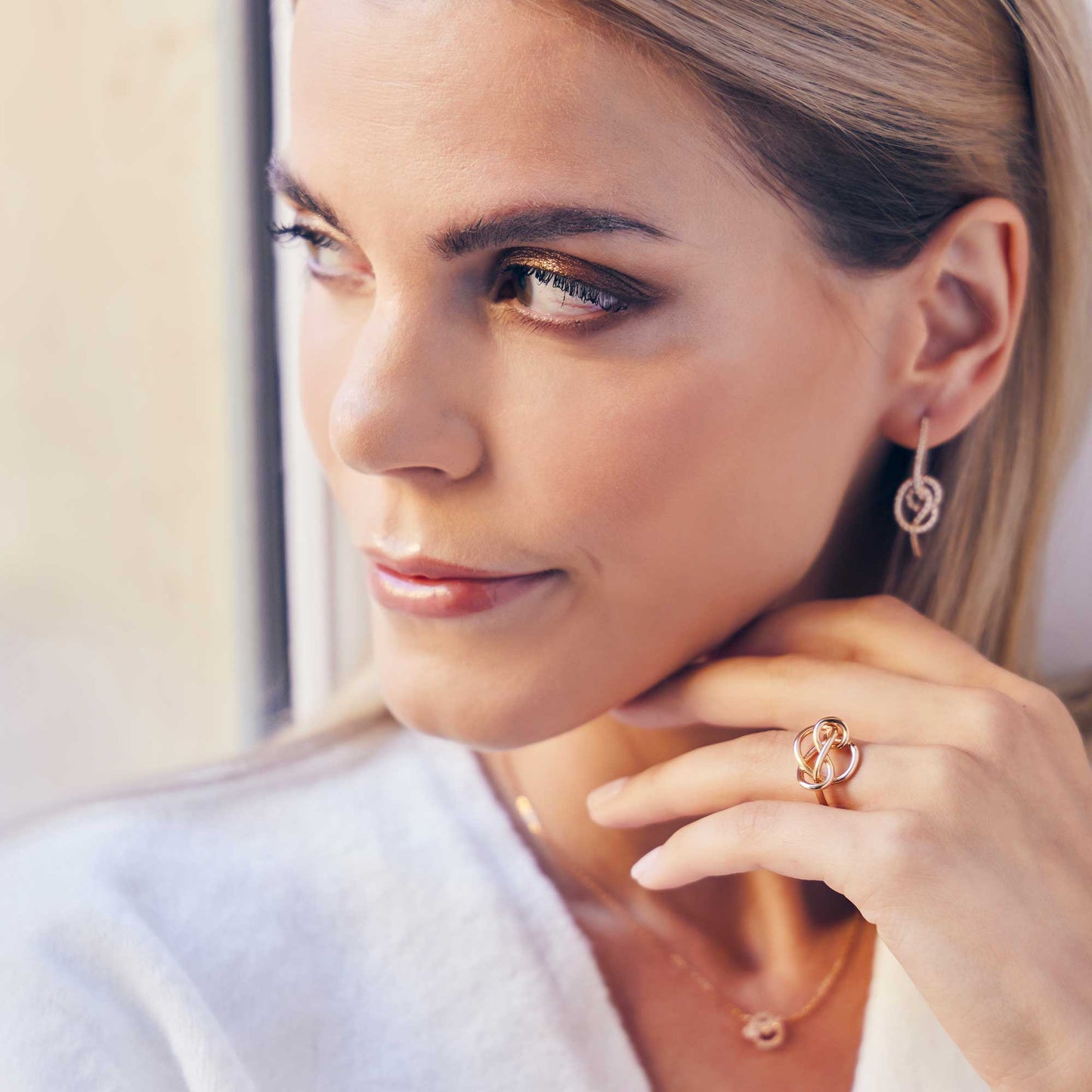 PENSE À MOI HOOP EARRINGS