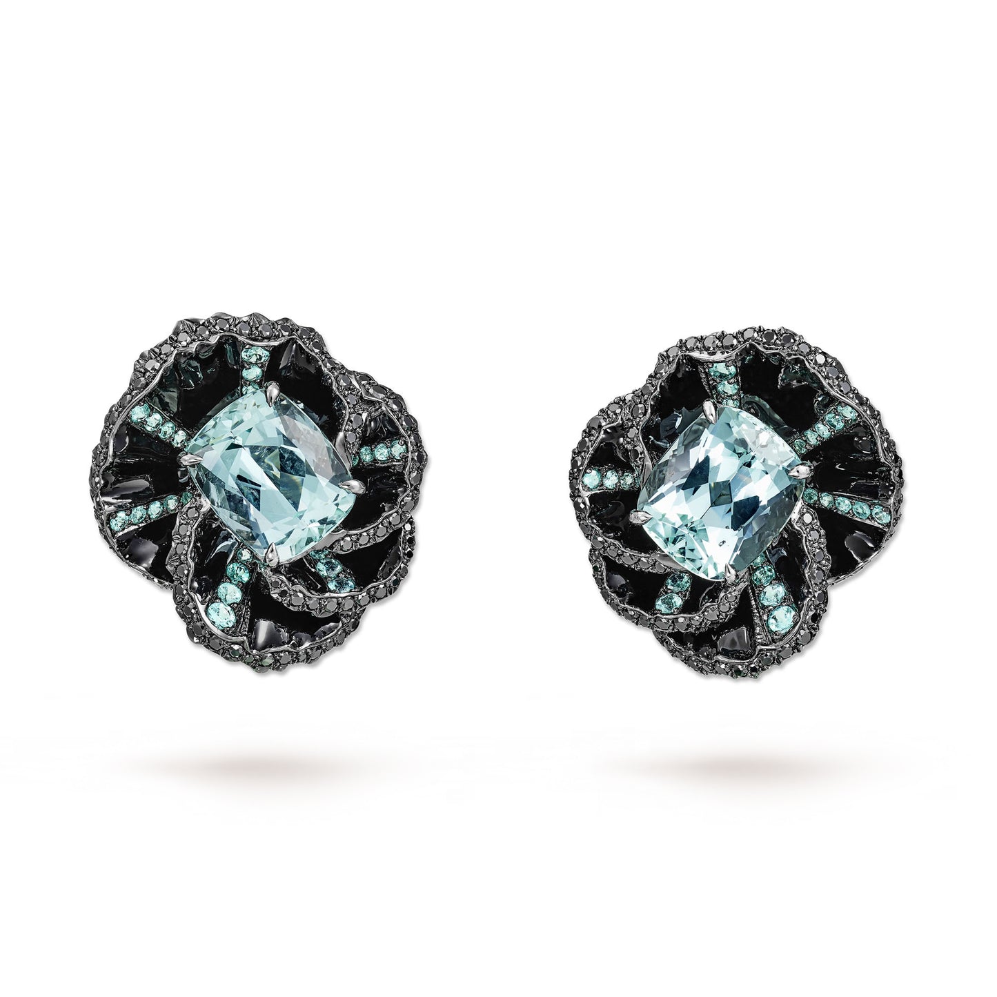 BOUCLES D'OREILLES BLACK MAGIC CALYPSO