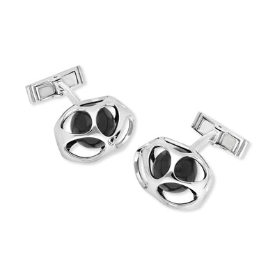 ONYX COCON CUFFLINKS