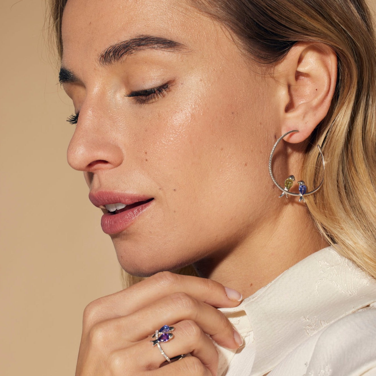 INSÉPARABLES HIVER HOOP EARRINGS