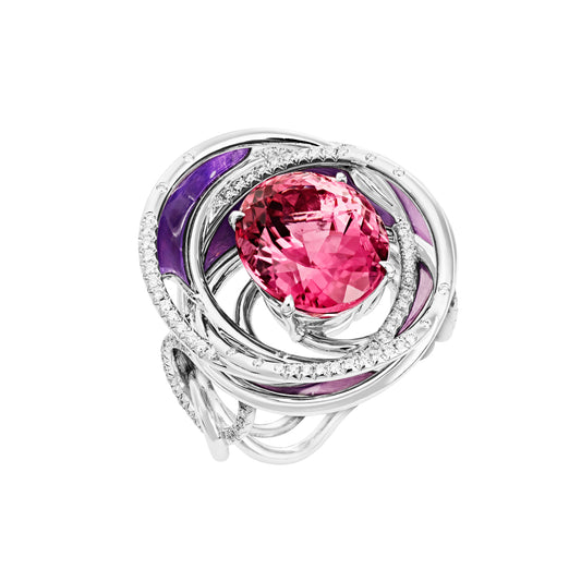 BAGUE COCKTAIL TOURBILLON