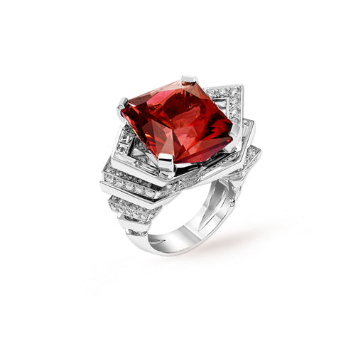 COCKTAIL CASCADE RING