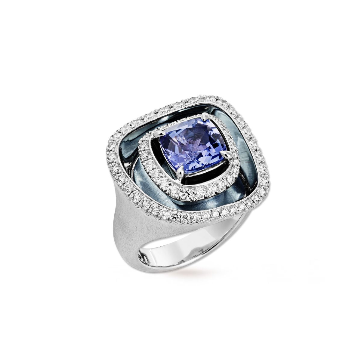 SMALL TITANE LAGON RING