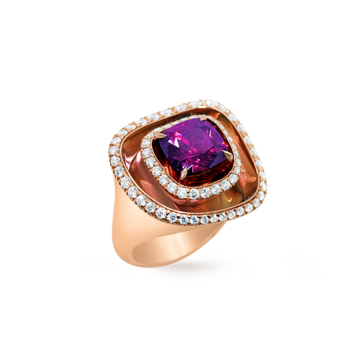 SMALL TITANE LAGON RING