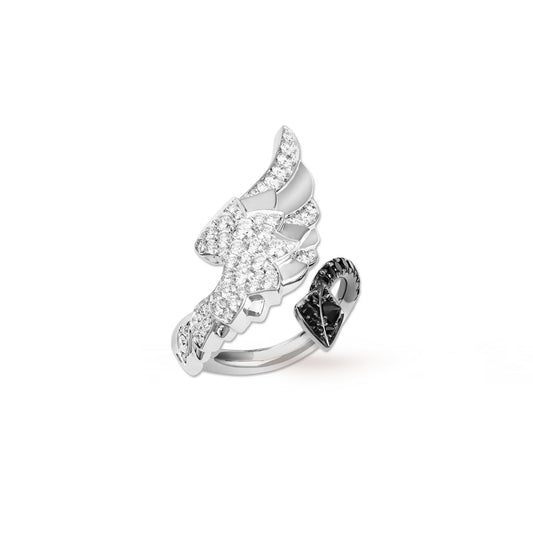 BAGUE GOOD GIRL - BAD GIRL ANGE & DÉMON