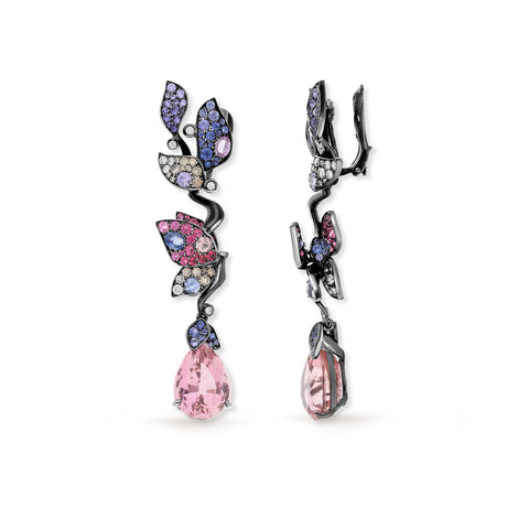 BOUCLES D'OREILLES METAMORPHOSE CHRYSALIDE