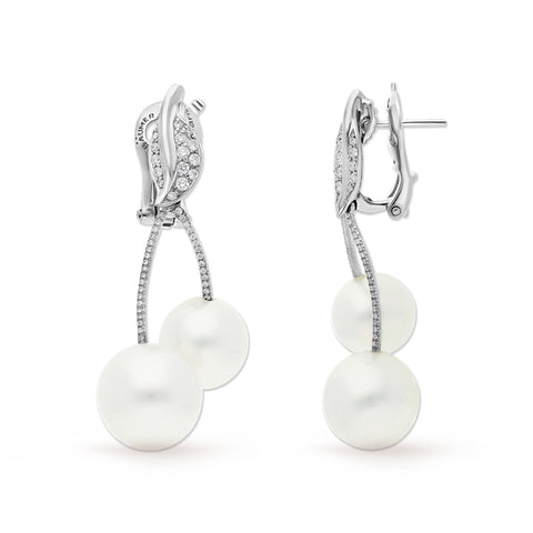 OMBRE & LUMIERE CERISES EARRINGS