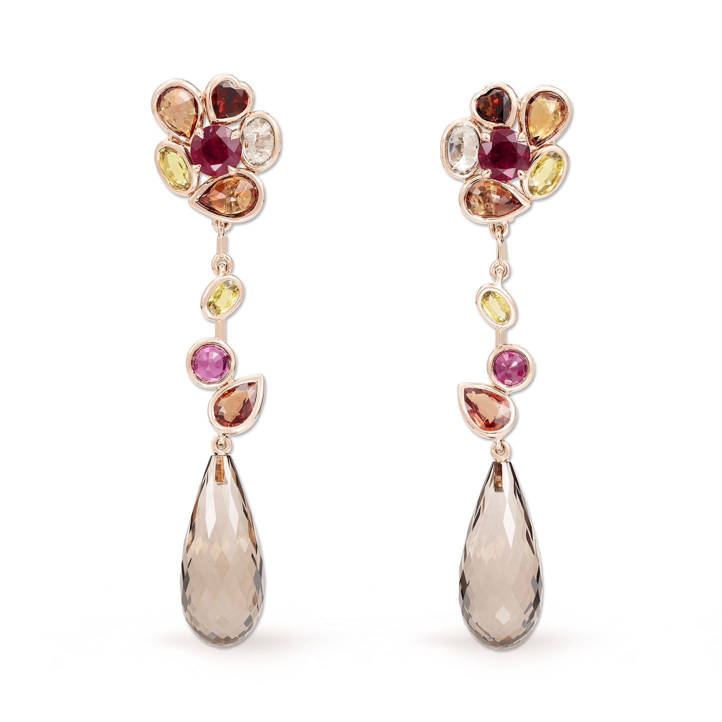 BOUCLES D'OREILLES À LA FOLIE BLOSSOM