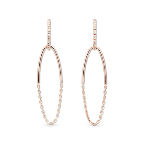 BOUCLES D'OREILLES MORSE AMOUR #1