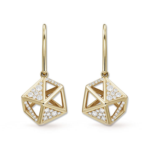 BOUCLES D'OREILLES ARCHITECTE MIKADO