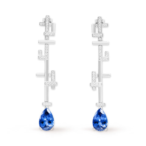 BOUCLES D'OREILLES ARCHITECTE TETRIS