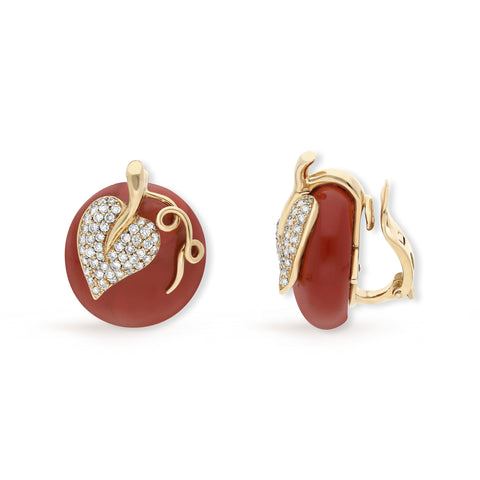 BOUCLES D'OREILLES GOURMANDISE TOMATES