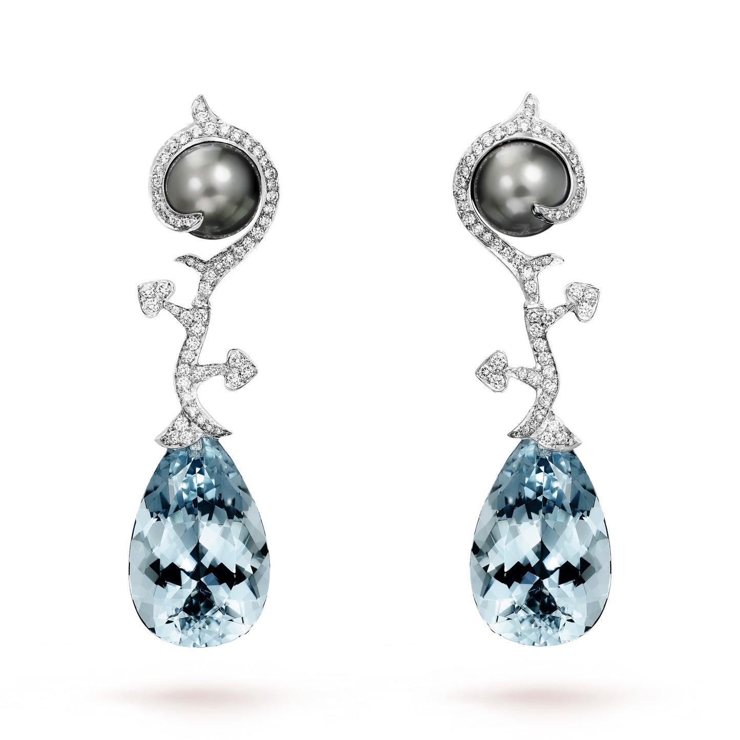 BOUCLES D'OREILLES OMBRE & LUMIÈRE VÉGÉTAL