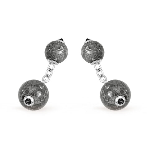 METEORITE SPINELLES CUFFLINKS