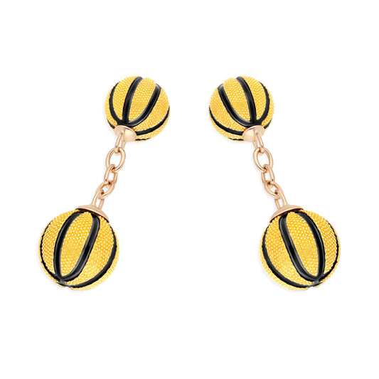 BOUTONS DE MANCHETTES BASKET