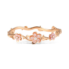 CHERIE BLOSSOM BANGLE BRACELET 