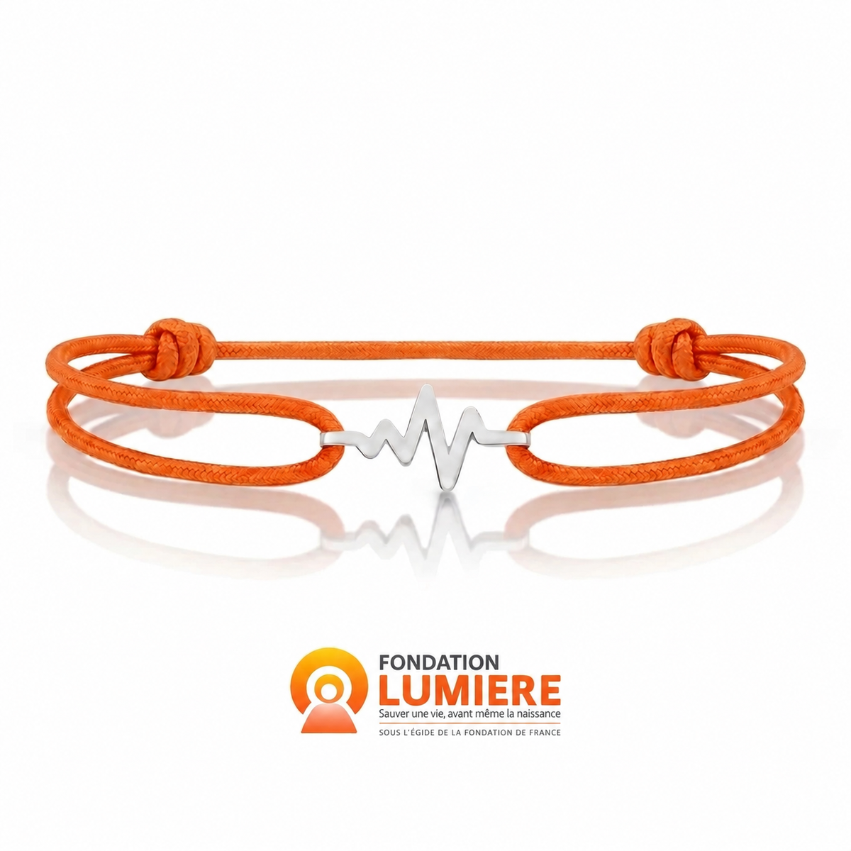 BRACELET BATTEMENT DE COEUR Edition Limitée Fondation Lumière