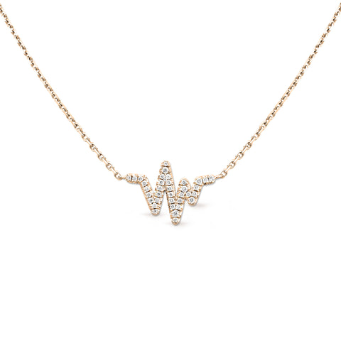 COLLIER BATTEMENT DE COEUR