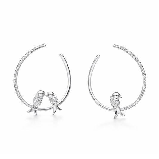 INSÉPARABLES HOOP EARRINGS