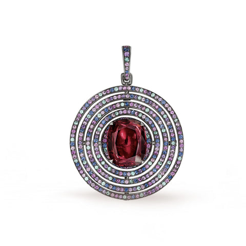 PENDENTIF ASTROLABE VELVET