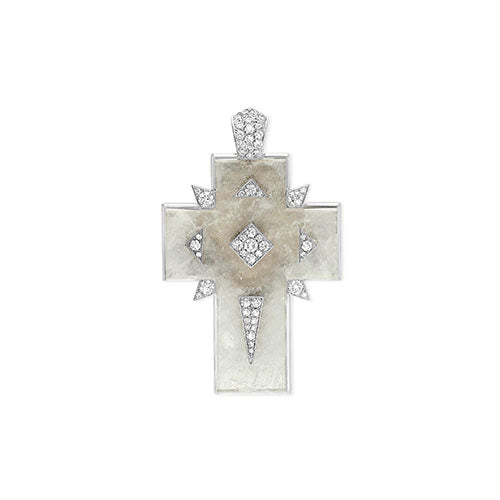 GOOD GIRL - BAD GIRL CROIX CRISTAL PENDANT