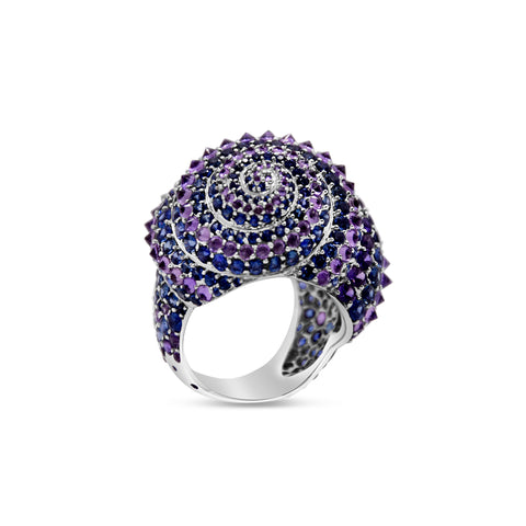 AQUA COQUILLAGE RING