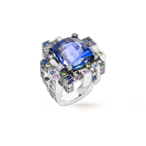 BAGUE ARCHITECTE PIXEL