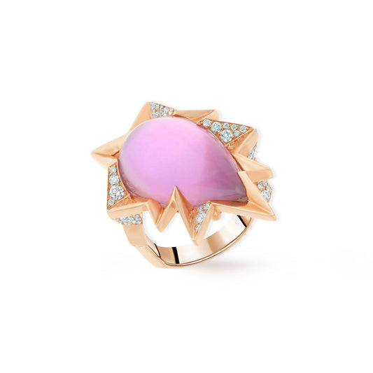 BAGUE ATOMIQUE ECLAT AMÉTHYSTE