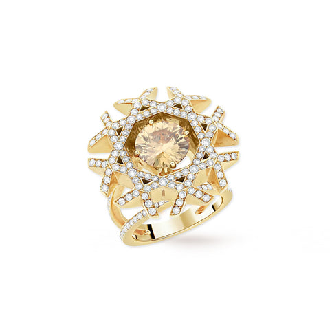 COCKTAIL FACETTE RING