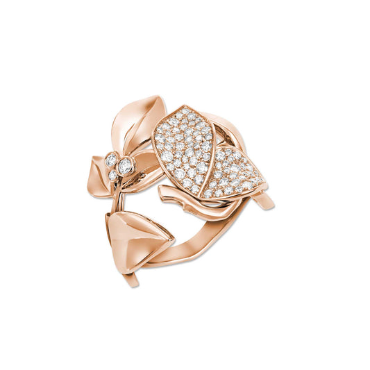 BAGUE MÉTAMORPHOSE NYMPHÉA
