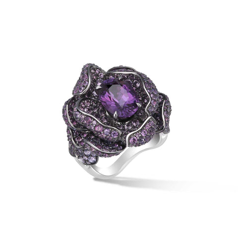 BAGUE ROSE BÄUMER - SAPHIR VIOLET