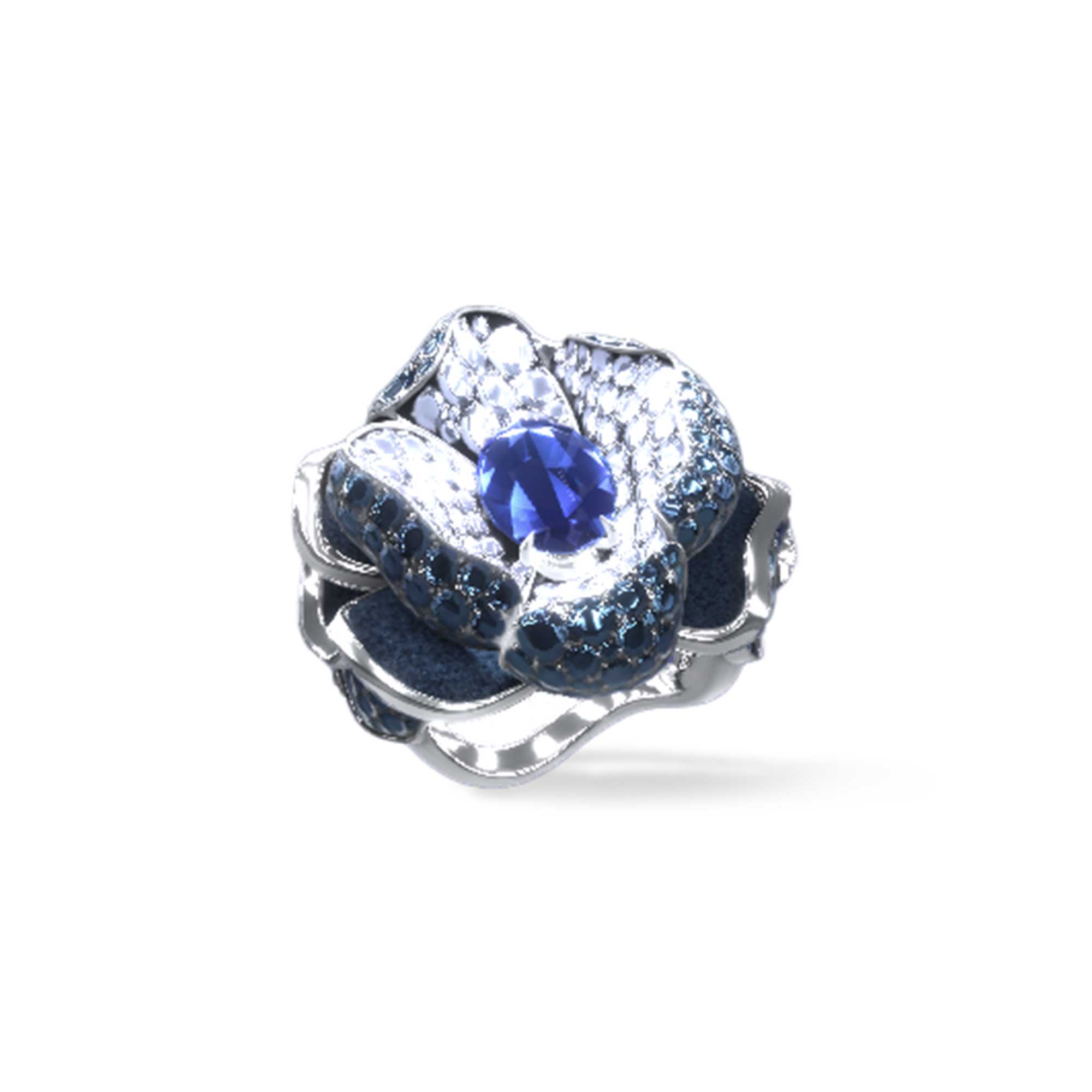 ROSE BAUMER RING SAPPHIRE Baumer Vendome