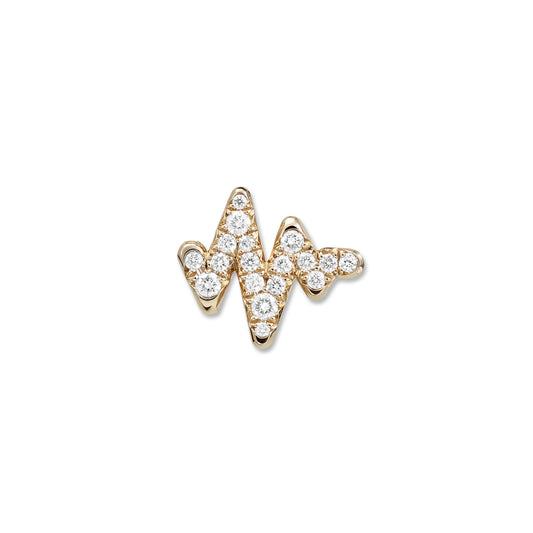 BATTEMENT DE COEUR STUD EARRING