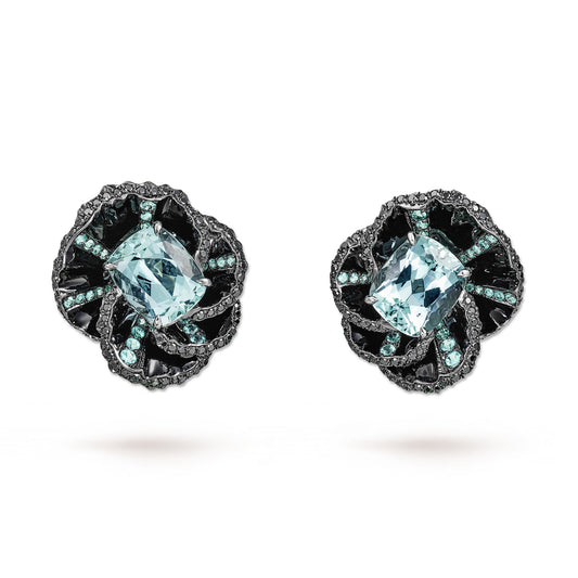 BOUCLES D'OREILLES BLACK MAGIC CALYPSO