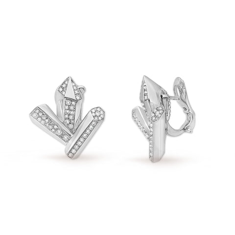 BOUCLES D'OREILLES CRISTAL LARGE