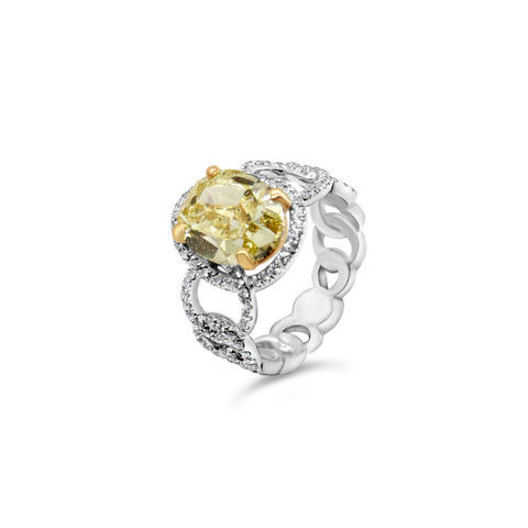 SOLITAIRE ELLIPSE ROSE GOLD