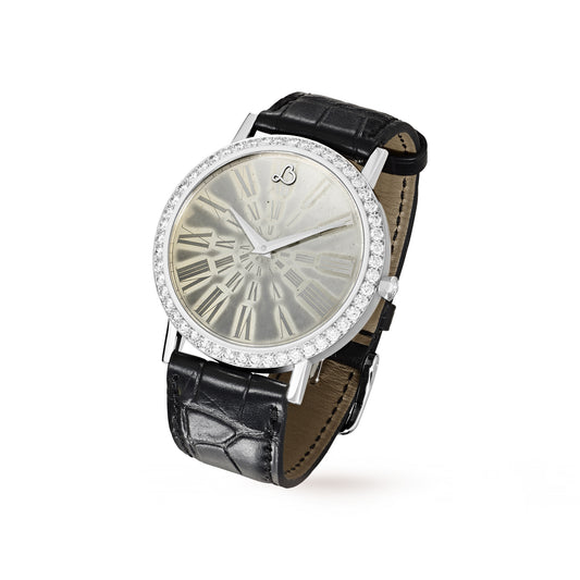 MONTRE DAGUERRÉOTYPE CHIFFRES ROMAINS