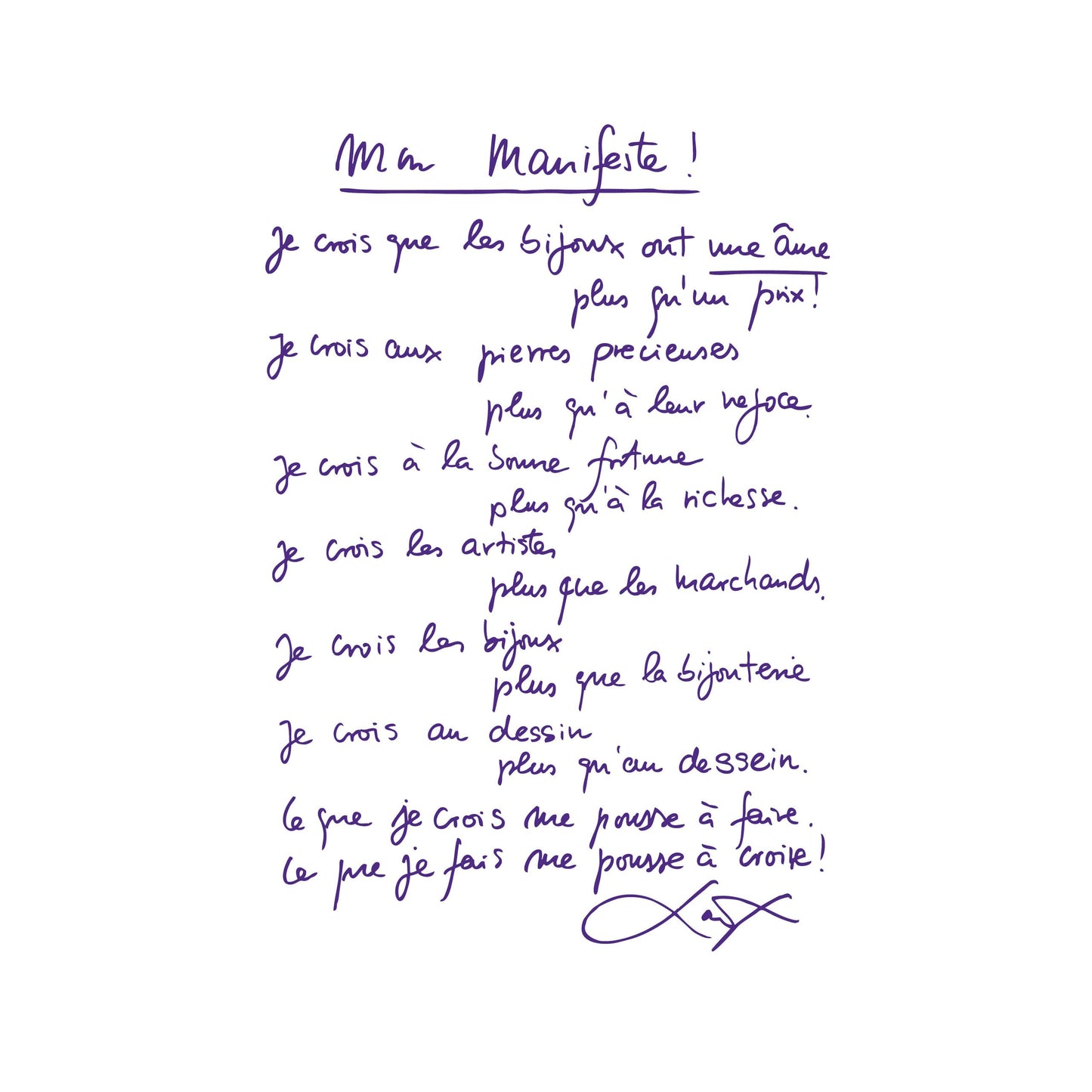 THE LORENZ BAUMER MANIFESTO