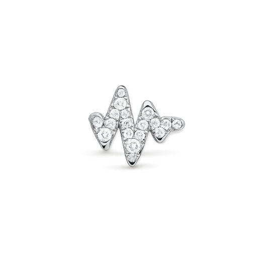 BATTEMENT DE COEUR STUD EARRING