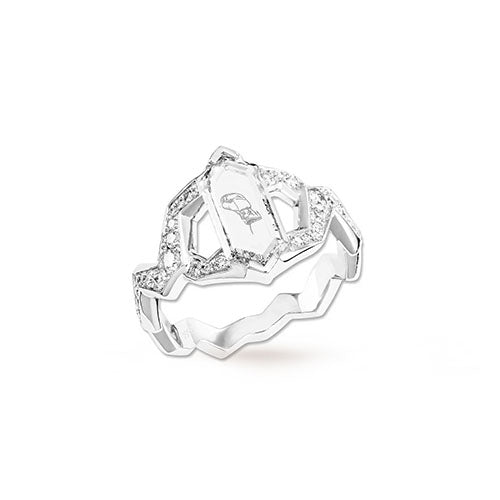 DIAMOND TATTOOED SOLITAIRE
